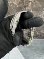 Discover the Moissanite Cartier Santos Watch with a stunning blue dial, luxury-inspired design, and brilliant moissanite stones. A bold, elegant timepiece perfect for collectors and fashion lovers.